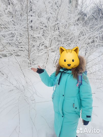 Куртка зимняя для девочки 146-158