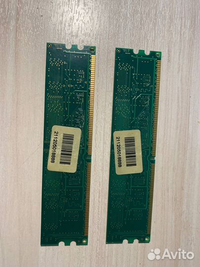 Kingston kvr400x64c3ak2/1g