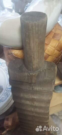 Простой деревянный рубель