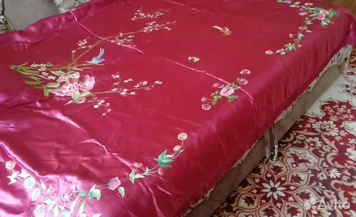 Покрывало шёлковое на 2х сп.кровать