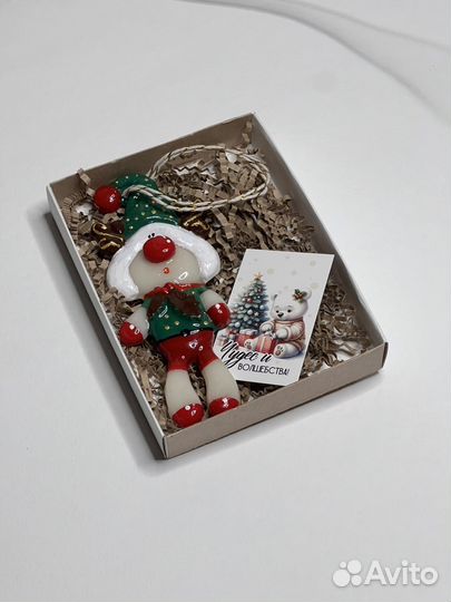 Елочные игрушки из эпоксидной смолы