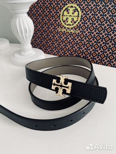 Tory burch ремень двусторонний