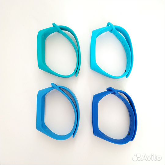 Силиконовые ремешки для xiaomi mi band 3/4