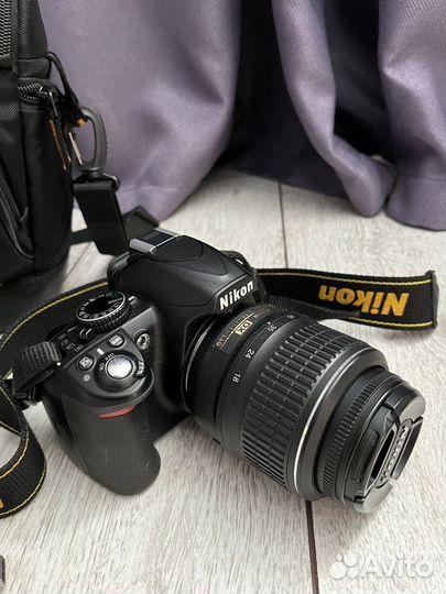 Зеркальный фотоаппарат nikon d3100