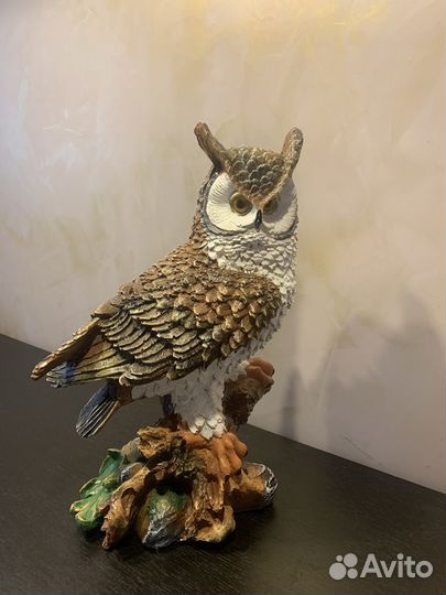 Сова статуэтка из полистоуна