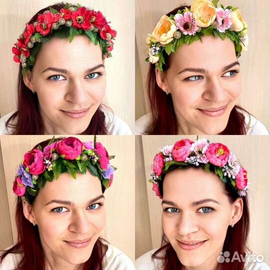 Венок на Масленицу, праздник Осени. Фотосессия