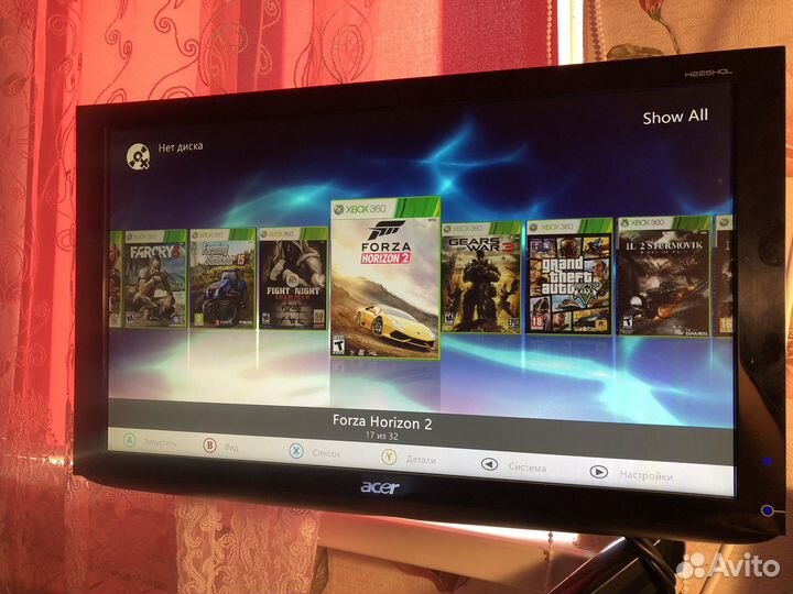 Xbox 360 slim прошитый 250Гб