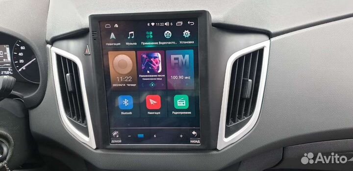 Магнитола Tesla Hyundai Creta,ix25 2015-2021