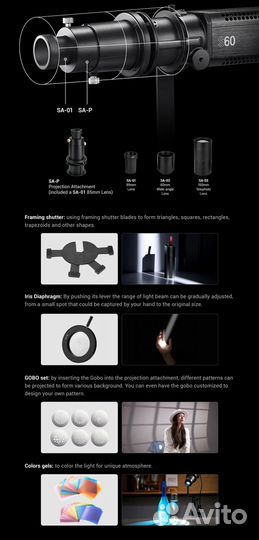 Комплект студийного оборудования Godox S60-D