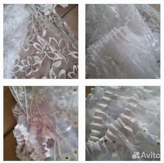 Красивая Тюль 2шт