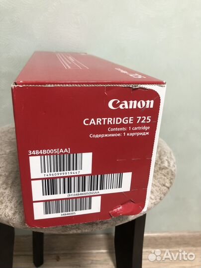 Картридж Canon 725 оригинал