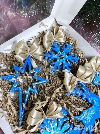 Набор елочных украшений