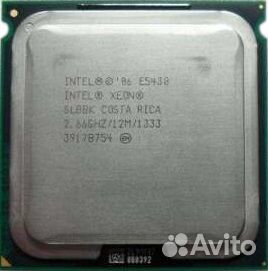 Процессор Intel Xeon E5430 Harpertown (2667MHz, L