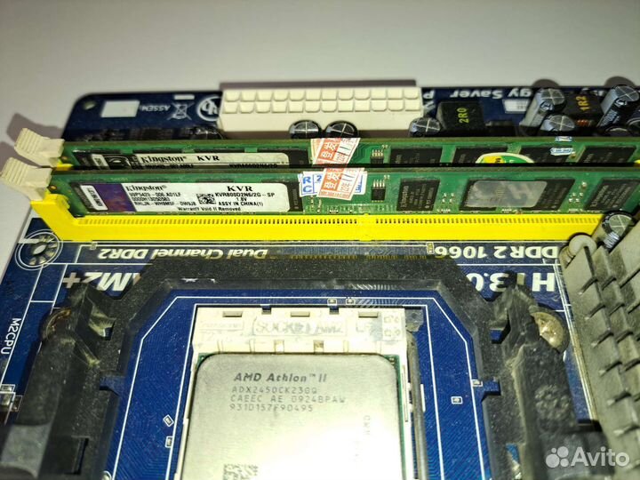 Материнская плата AM2+ комплект