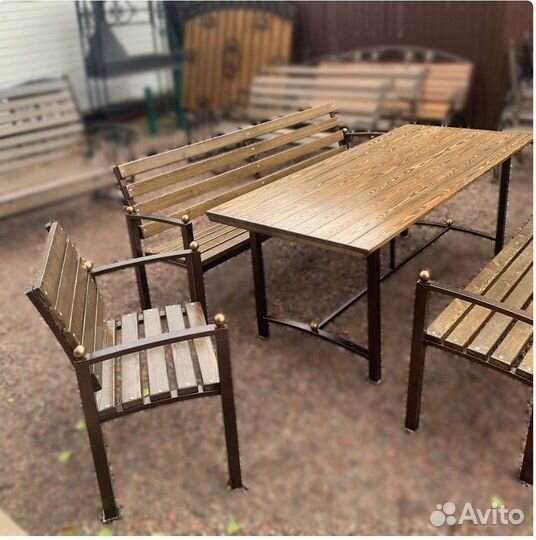 Изготовление столов, лавочек, стульев