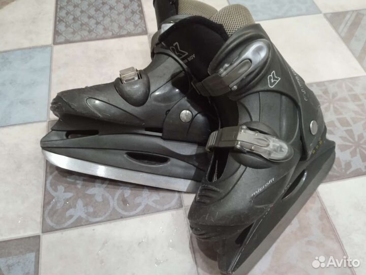 Лыжные ботинки, коньки детские