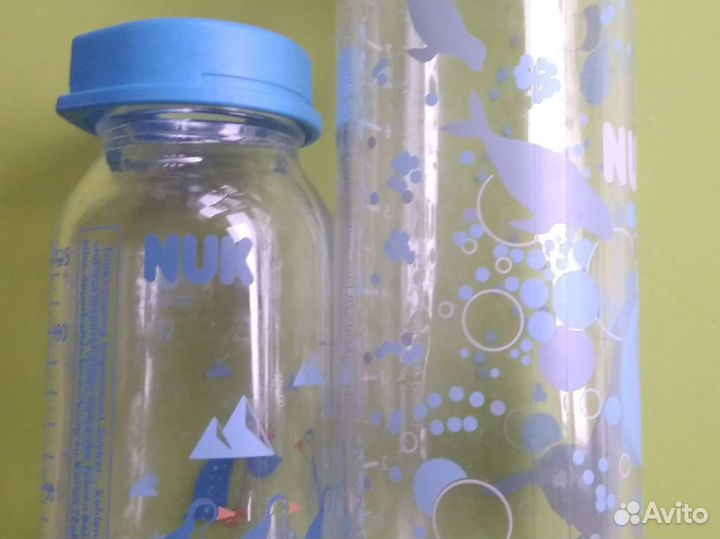 Стеклянные бутылочки nuk