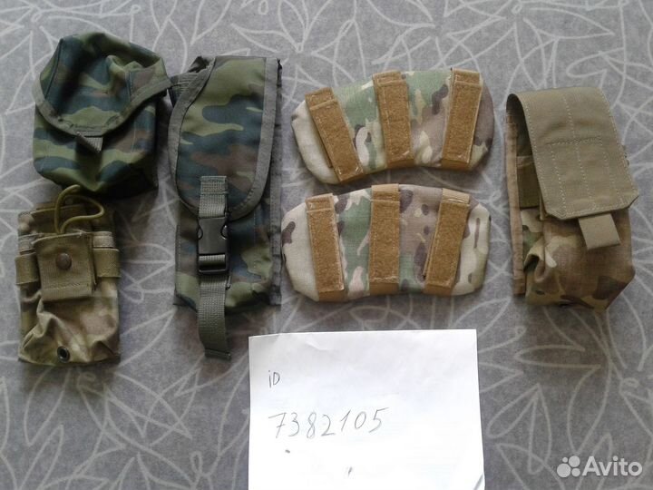 Подсумки и наплечники с кевларом