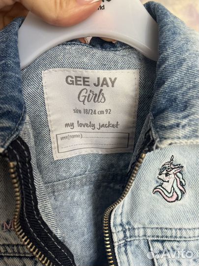 Джинсовка для девочки 92
