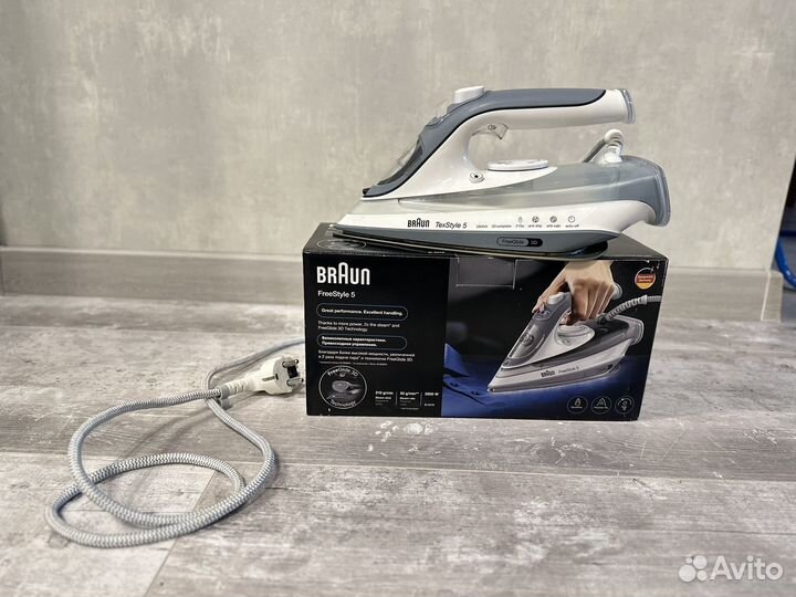 Утюг Braun texstyle 5 паровой (Забронирован)