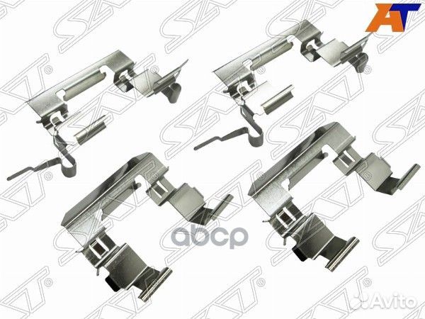 Комплект монтажный тормозных колодок FR nissan