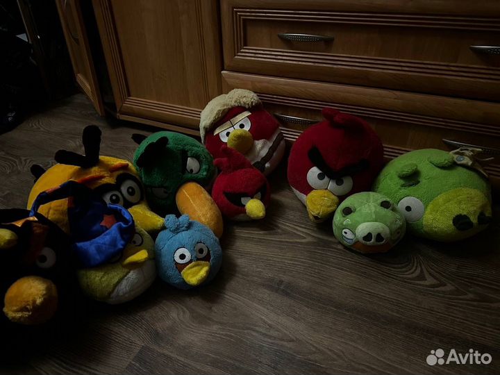 Angry Birds игрушки мягкие