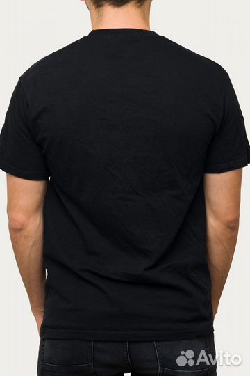 Футболка Print010 - черный. Оптом