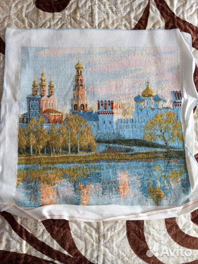 Картина вышитая крестом ручная работа