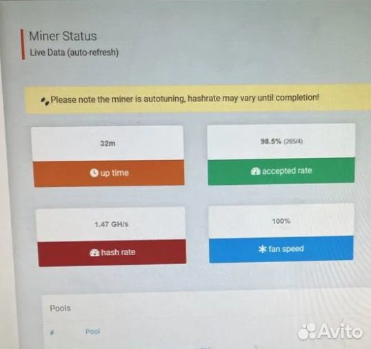 Innosilicon A11 1500 MH/S