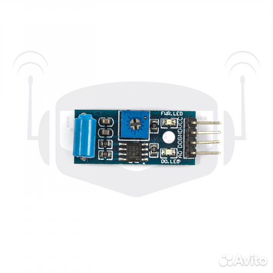 Датчик вибрации Arduino на SW-420