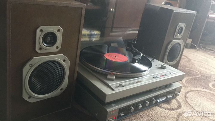 Проигрыватель винила вега 110