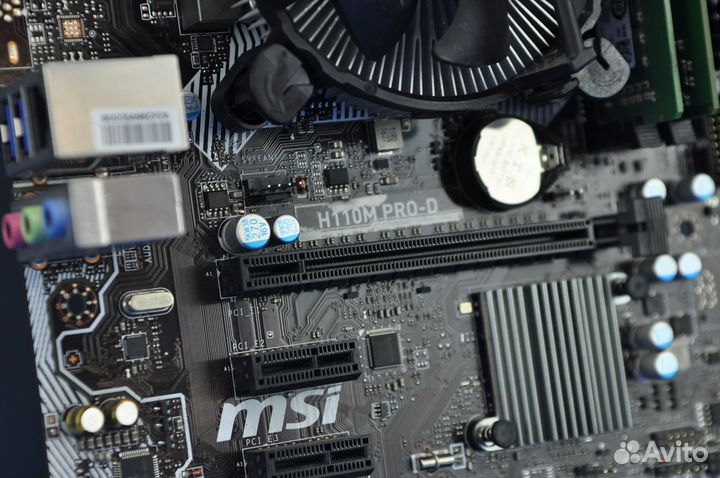 Комплект 1151/i3 6100/16gb