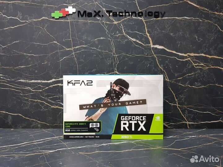 Видеокарта KFA 2 RTX 3060ti 8Gb gddr6x