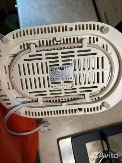 Тостер scarllet retro