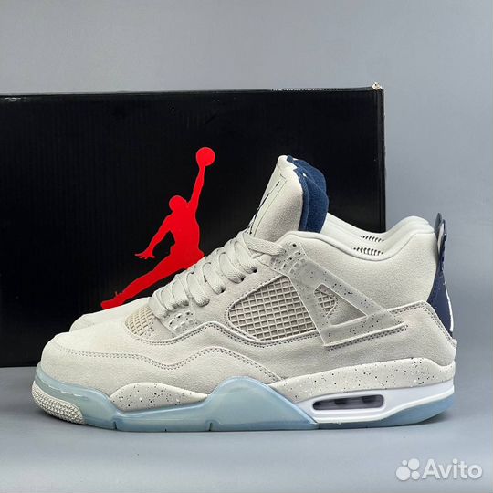 Nike Air Jordan 4 белые