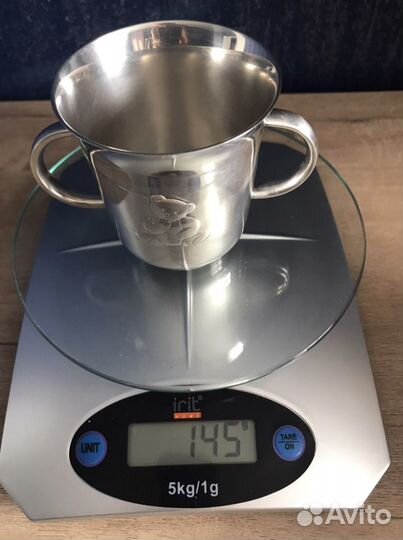 Christofle,оригинал,Франция,детская кружка