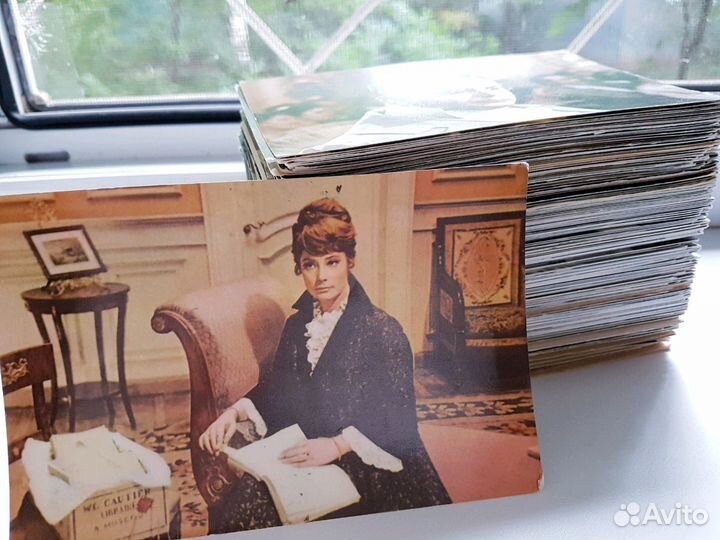 Открытки. Актеры советского кино, кадры