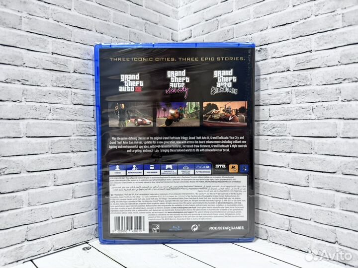 GTA the Trilogy (Новый диск) PS4