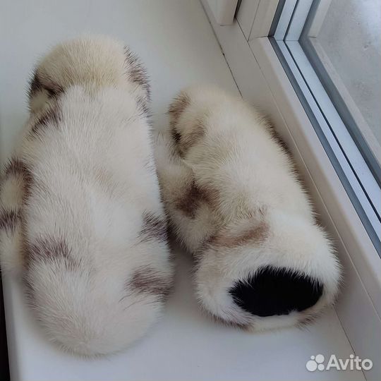 Варежки норковые