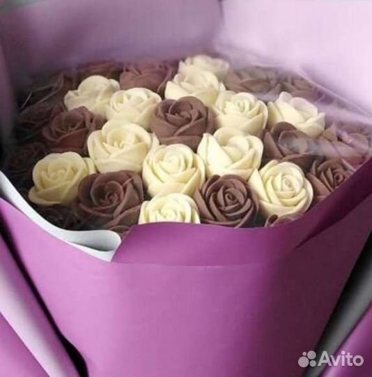 Цветы из бельгийского шоколада/съедобные букеты