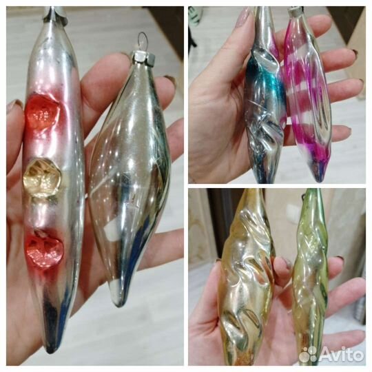 Елочные игрушки СССР