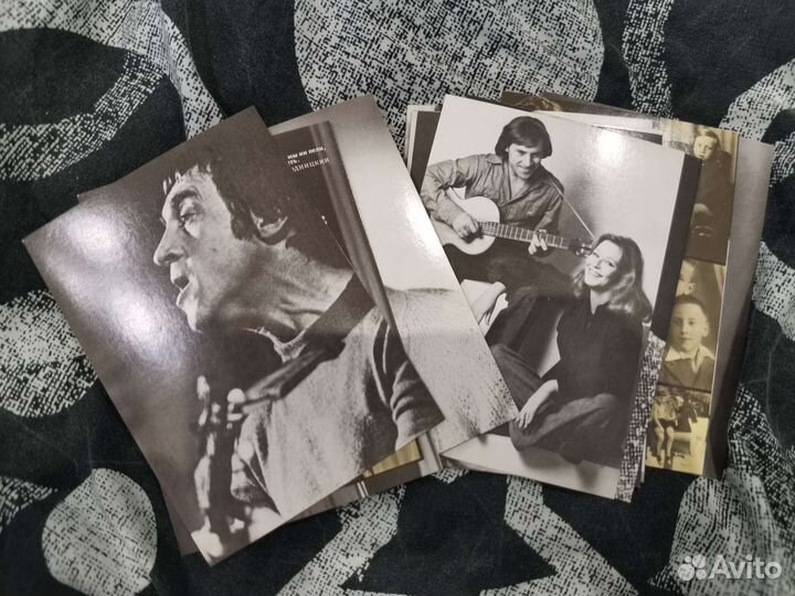Фотокарточки с Высоцким