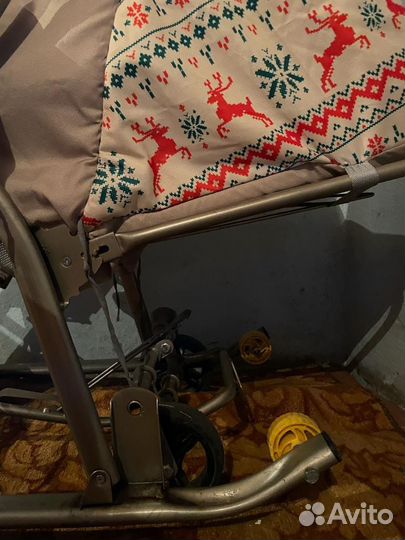 Коляска санки