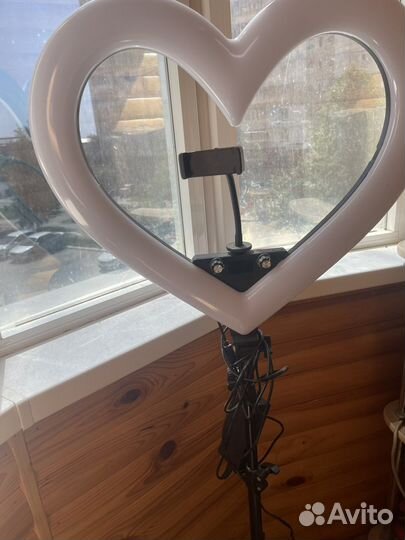 Кольцевая лампа со штативом бу