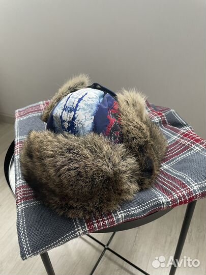 Шапка ушанка мужская