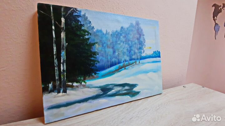 Картина холст масло