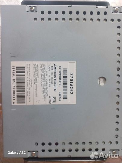 Штатная магнитола на mitsubishi pajero 4