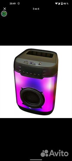 Беспроводная портативная блютуз колонка новая