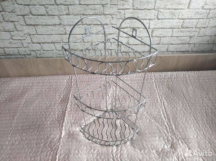 Этажерка угловая в ванную(б/у)