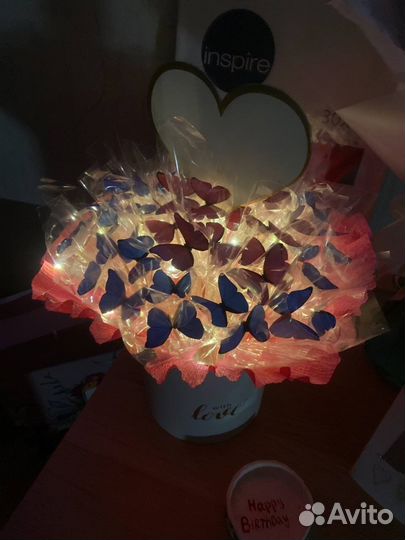 Букет из бабочек